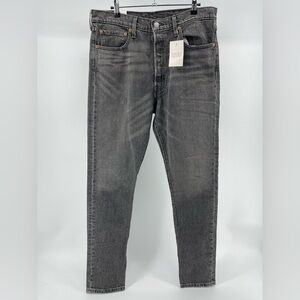 Levi's 501 Original Fit Button-Fly Skinny Jeans in Grey Wash, NWT, Women's 32